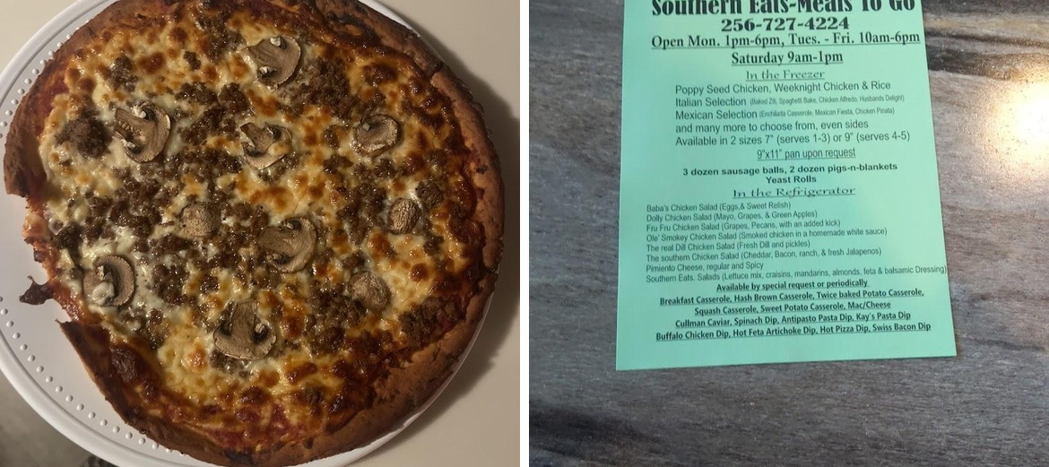 Southern Eats Menu